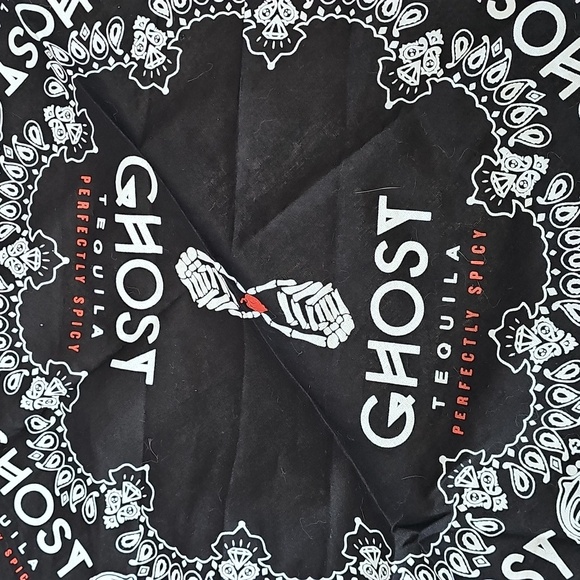 NWOT Ghost Tequila Bandana Scarf - Picture 2 of 5